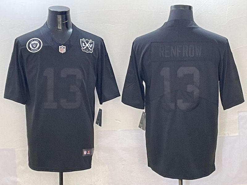 Men 2025 Oakland Raiders #13 Renfrow Black Nike Limited NFL Jersey style 3->oakland raiders->NFL Jersey